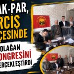HAK-PAR Van Erciş’te İlçe Kongresi